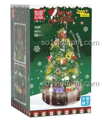 Mould King 10090 Hộp Nhạc Giáng Sinh Kỳ Diệu Hộp sản phẩm