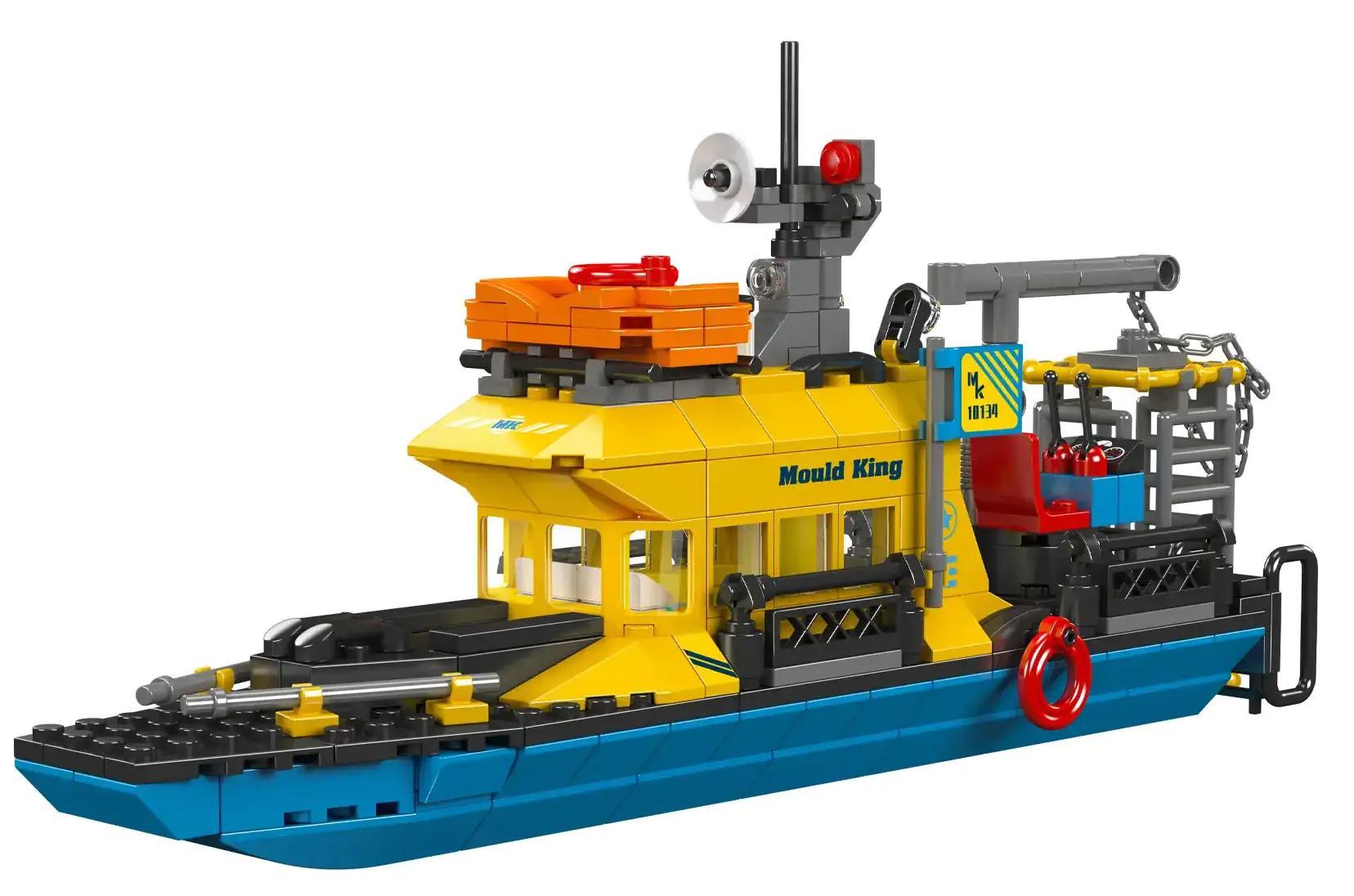 Mô hình chi tiết bộ lắp ghép Tàu thám hiểm dưới nước Mould King 10134. Đồ chơi sáng tạo cho bé trai 8 tuổi, giá tốt.