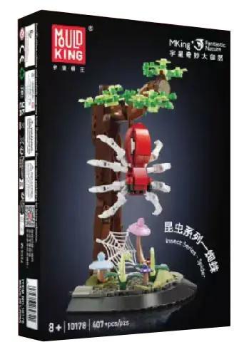 Hộp sản phẩm bộ lắp ghép Mould King 10178 Mô hình Nhện, đồ chơi sáng tạo cho bé trai 8 tuổi giá tốt.