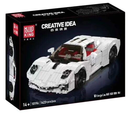 Bộ lắp ghép Mould King 10196 Pagani Utopia giá tốt, đồ chơi lắp ráp siêu xe Pagani Utopia cho con trai 14 tuổi, chất lượng cao