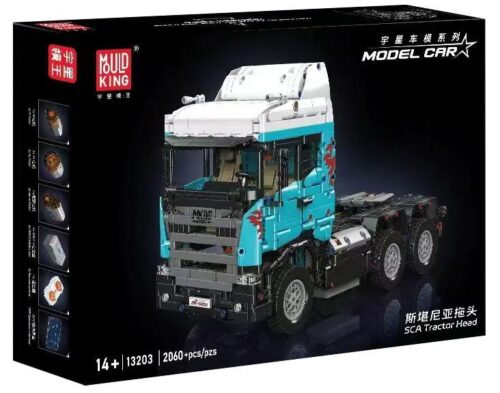 bộ lắp ghép Xe Đầu Kéo Scania Mould King 13203, đồ chơi mô hình cho bé trai 14 tuổi, giá tốt