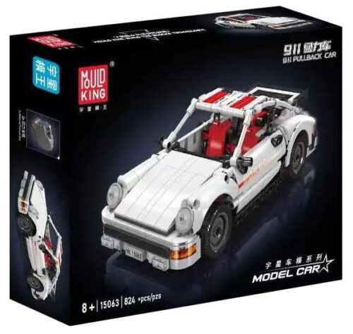 Bộ lắp ghép Porsche 911 Xe Kéo Lùi giá tốt cho bé trai 8 tuổi, chất lượng cao