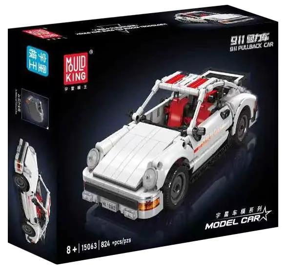 Bộ lắp ghép Porsche 911 Xe Kéo Lùi giá tốt cho bé trai 8 tuổi, chất lượng cao