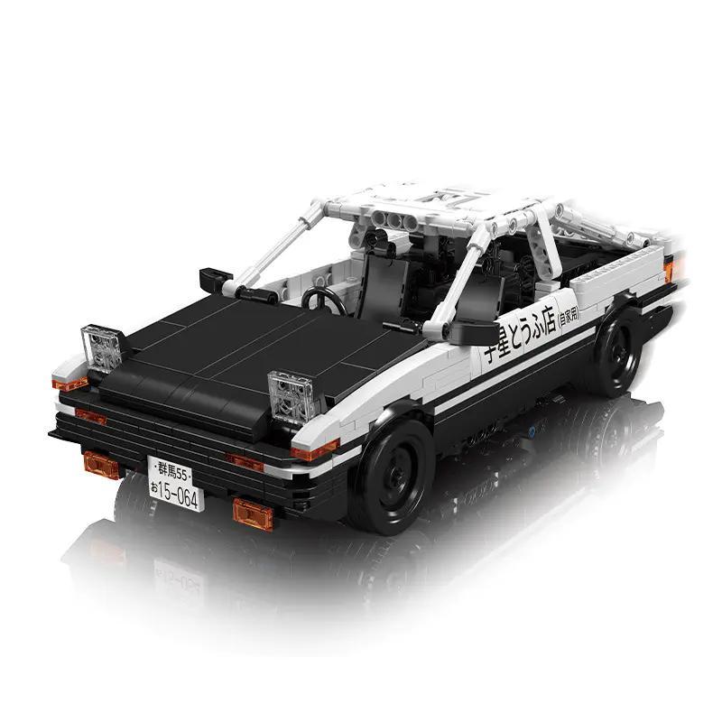 bộ lắp ghép Xe Toyota AE86 Initial D Mould King 15064, mô hình xe drift AE86 có đèn LED, đồ chơi cho con trai 8 tuổi giá tốt