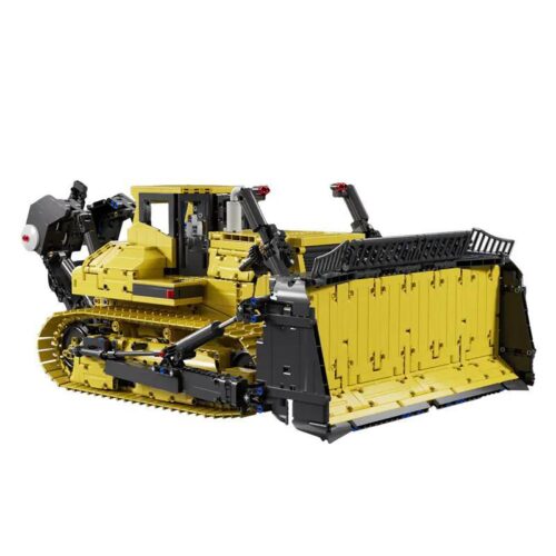 bộ đồ chơi Xe Ủi Đất Liebherr PR766 Mould King 17049, mô hình xe công trình màu vàng đen, dành cho con trai 14 tuổi, giá tốt