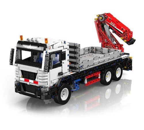 Bộ lắp ghép Xe Tải Cần Cẩu Khí Nén Mould King 17063 Điều Khiển Từ Xa, Kỹ Thuật Đỉnh Cao cho con trai 14 tuổi, giá tốt