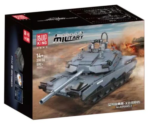 Hộp bộ đồ chơi Mould King 20036 Xe tăng chiến đấu chủ lực Abrams-X