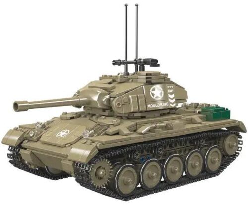 Bộ lắp ráp Xe tăng M24 Chaffee Mould King 20043, đồ chơi mô hình quân sự cho con trai 14 tuổi, giá tốt, chi tiết cao