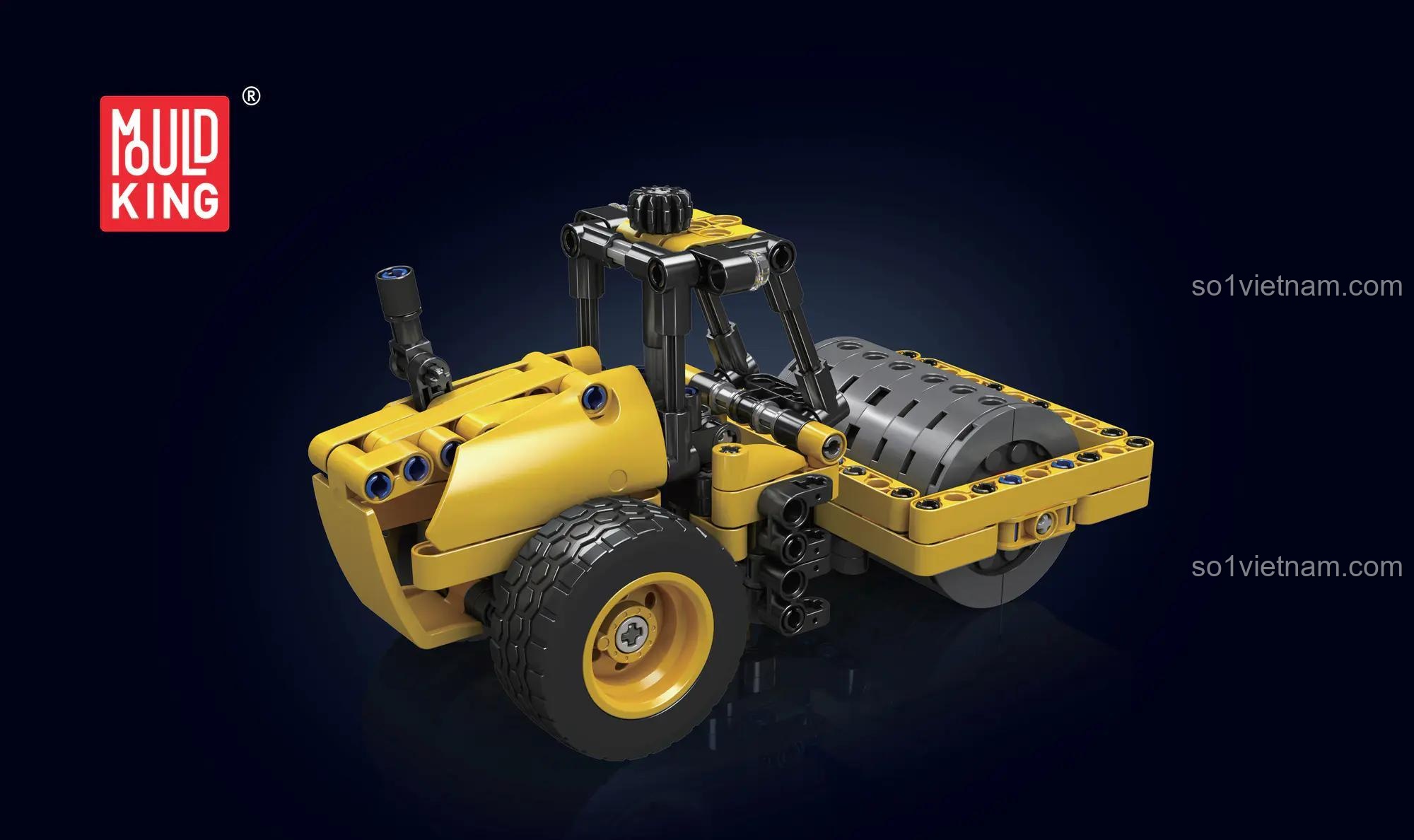 Mô hình Xe Lu Mould King 24019 lắp ráp chi tiết, đồ chơi xây dựng cho bé trai