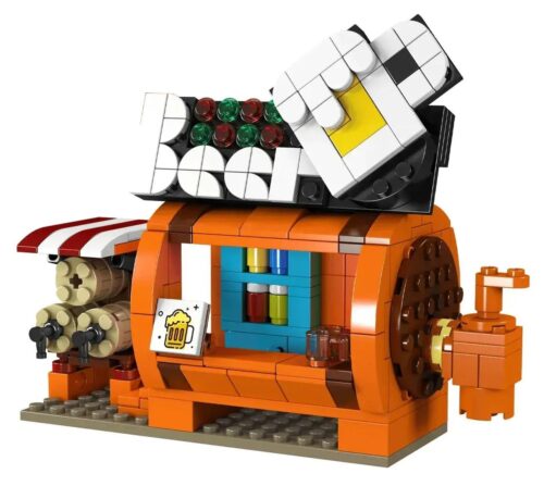 Mould King 24029 MINI Beer House bộ lắp ghép mô hình quán bia chi tiết, độc đáo cho bé 8 tuổi