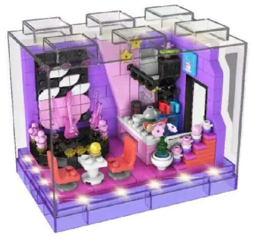 Mould King 24036 Quán Cà Phê Bộ lắp ghép Đồ chơi mô hình 332 Mảnh Có đèn LED lung linh