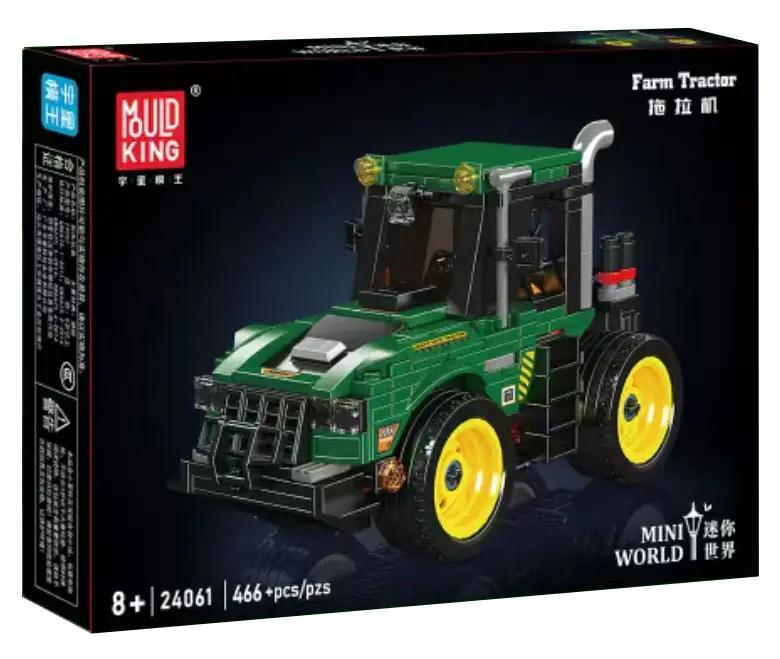 bộ lắp ghép Máy Kéo Nông Trại Mould King 24061, đồ chơi mô hình cho bé trai 8 tuổi, giá tốt