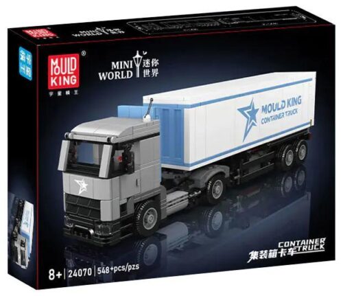 Hộp sản phẩm bộ lắp ghép Xe Tải Container Mould King 24070 cho bé trai 8 tuổi, giá rẻ.