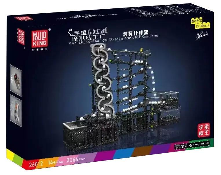 Bộ lắp ghép Máy tính bi Logarit Mould King 26012, đồ chơi mô hình GBC cho thanh niên 14 tuổi, giá tốt.