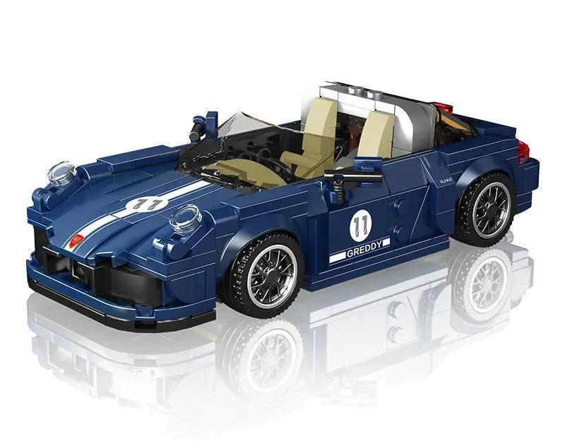 Hộp bộ lắp ghép Mould King 27040 Porsche 911 Targa, đồ chơi xếp hình siêu xe cho bé trai 8 tuổi, chất lượng cao