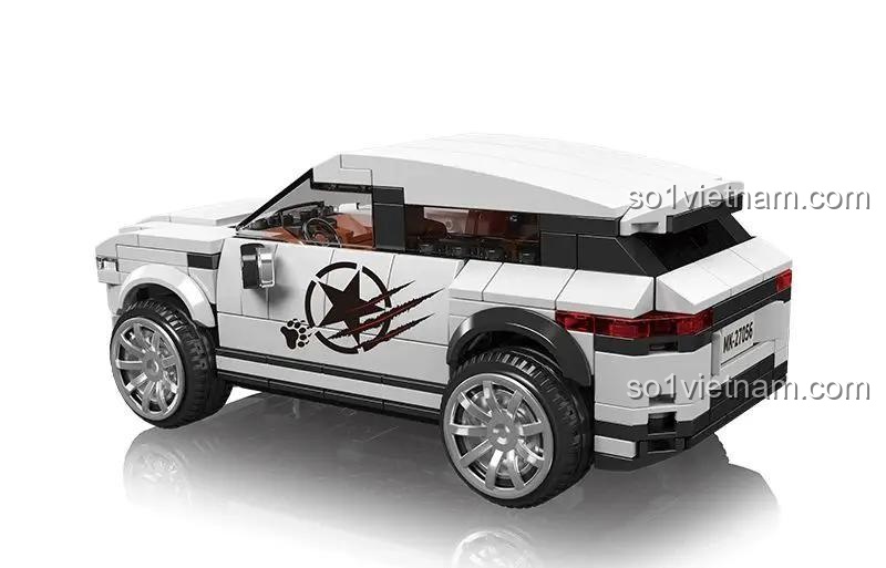 đồ chơi mô hình Mould King 27056 Xe Rovar Evoqua từ phía sau, chất lượng cao