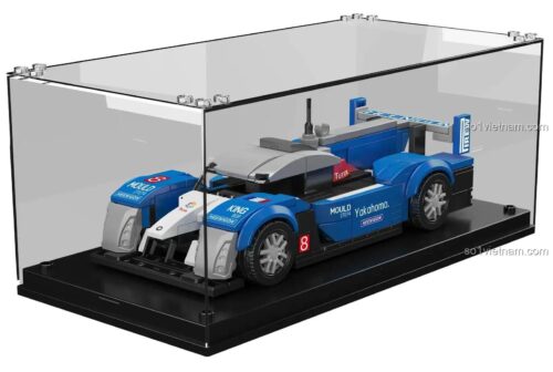 Đồ chơi lắp ráp Mould King 27074 Xe Đua Peugeot 908 RC trong hộp trưng bày, mô hình đẹp, chất lượng cao