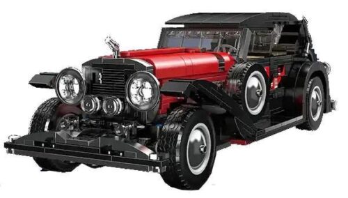 MouldKing 10114 Duesenberg DSBG mô hình xe hơi cổ điển, bộ lắp ghép xe hơi cổ điển, xe hơi đồ chơi lắp ráp, xe hơi đồ chơi mô hình, xe hơi đồ chơi STEM, xe hơi đồ chơi giáo dục, xe hơi đồ chơi phát triển trí tuệ, xe hơi đồ chơi sáng tạo, xe hơi đồ chơi xây dựng, 1308 mảnh, độ tuổi 14+