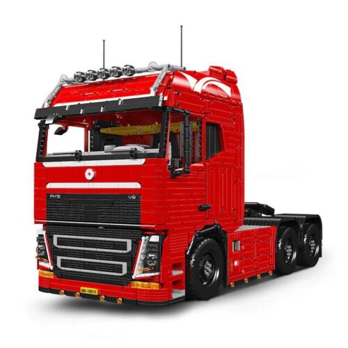 MouldKing 19015 FH16 Pneumatic Tractor Xe đầu kéo khí nén màu đỏ, 4608 mảnh, đồ chơi mô hình Technic cho bé trai 14 tuổi, giá tốt