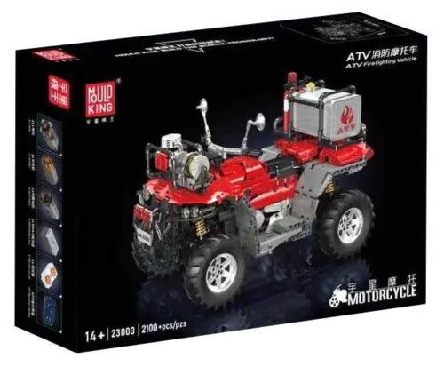 bộ lắp ráp Xe ATV Chữa Cháy MouldKing 23003 giá tốt cho con trai 14 tuổi