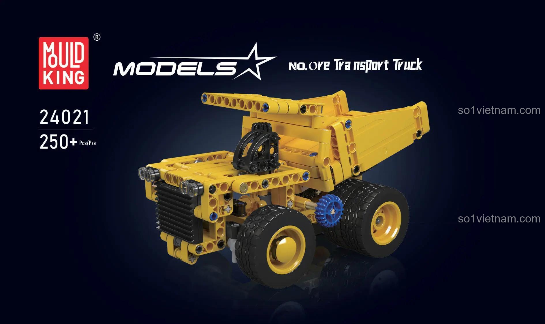 MouldKing 24021 Xe Tải Vận Chuyển Quặng - Hộp sản phẩm