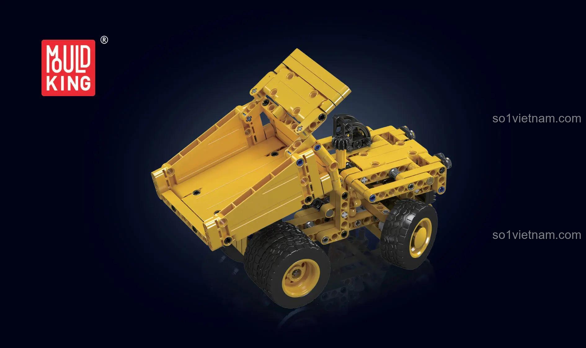 MouldKing 24021 Xe Tải Vận Chuyển Quặng - Thùng xe