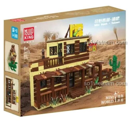 Hộp sản phẩm MouldKing 24072 Quán Bar Miền Tây Hoang Dã