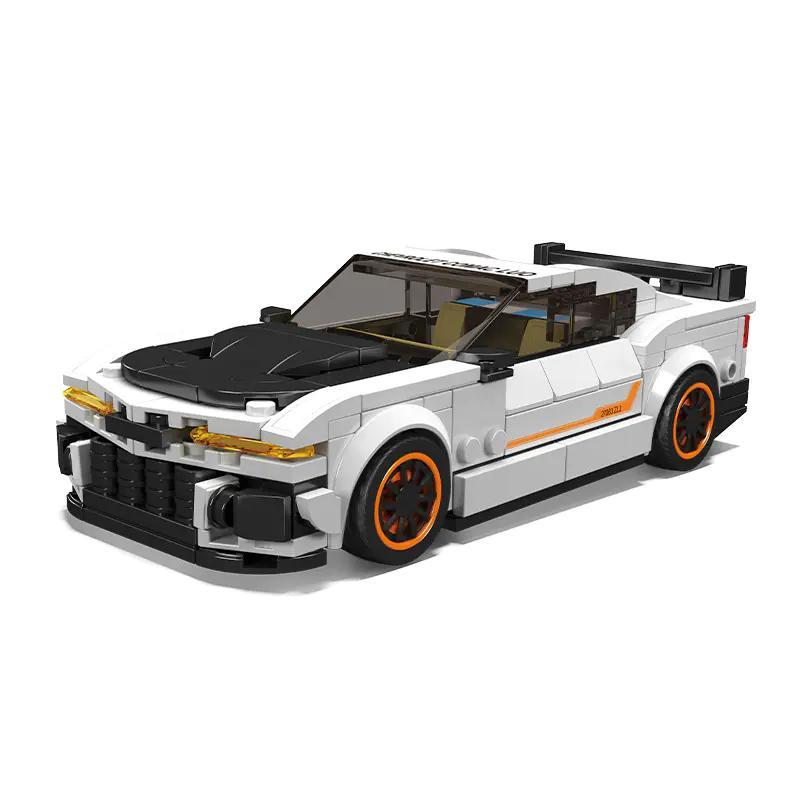 MouldKing 27083 Siêu xe Chevrolet Camaro bộ đồ chơi lắp ráp chi tiết cao cho bé trai 8 tuổi