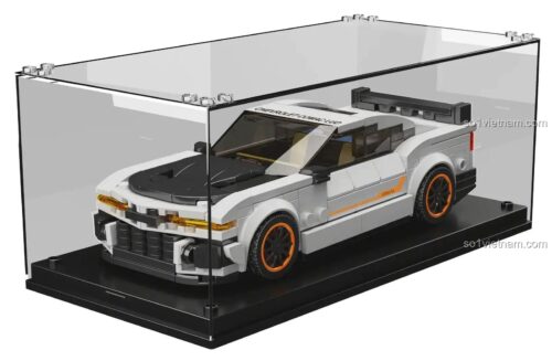 MouldKing 27083 Siêu xe Chevrolet Camaro trong hộp trưng bày, đồ chơi mô hình xe đua cho bé trai