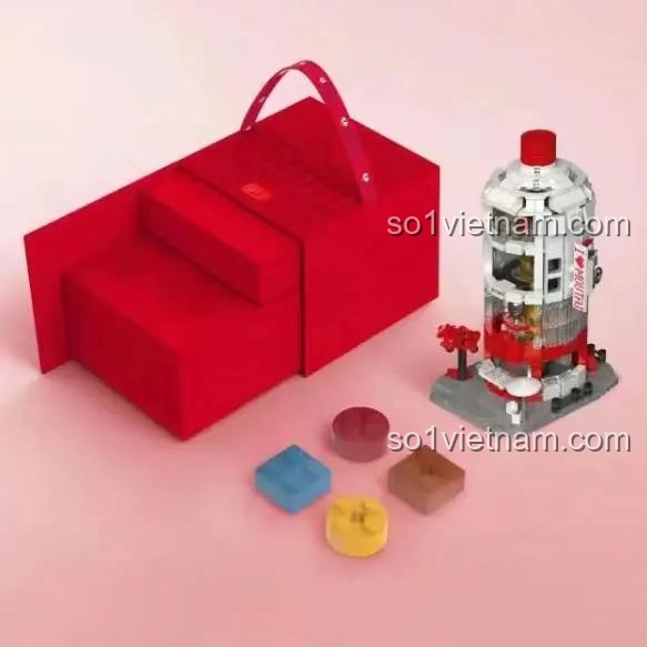 Bộ Lắp Ghép Mô Hình Tháp Rượu Moutai Trung Thu 1115 Mảnh - Moutai 2023 - Sáng tạo không giới hạn