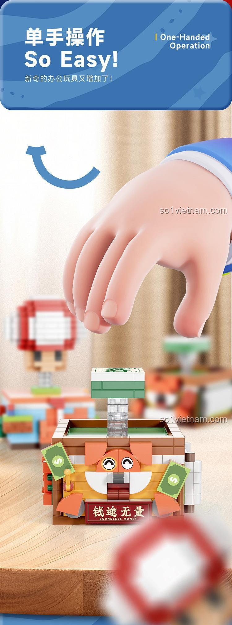 Bộ Lắp Ghép Mahjong MOYU BLOCK MY97134 - Chi tiết 4
