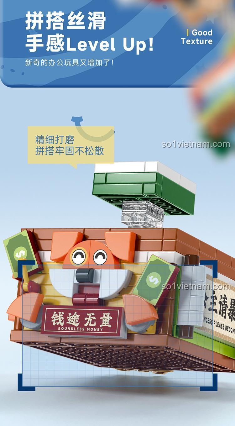 Bộ Lắp Ghép Mahjong MOYU BLOCK MY97134 - Chi tiết 5