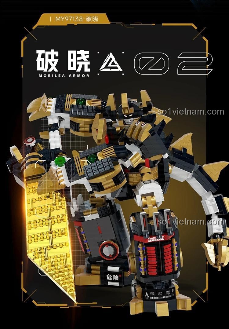 Vũ khí Robot Cơ Động Ma Giáp Ngự Thiên MOYU BLOCK MY97137