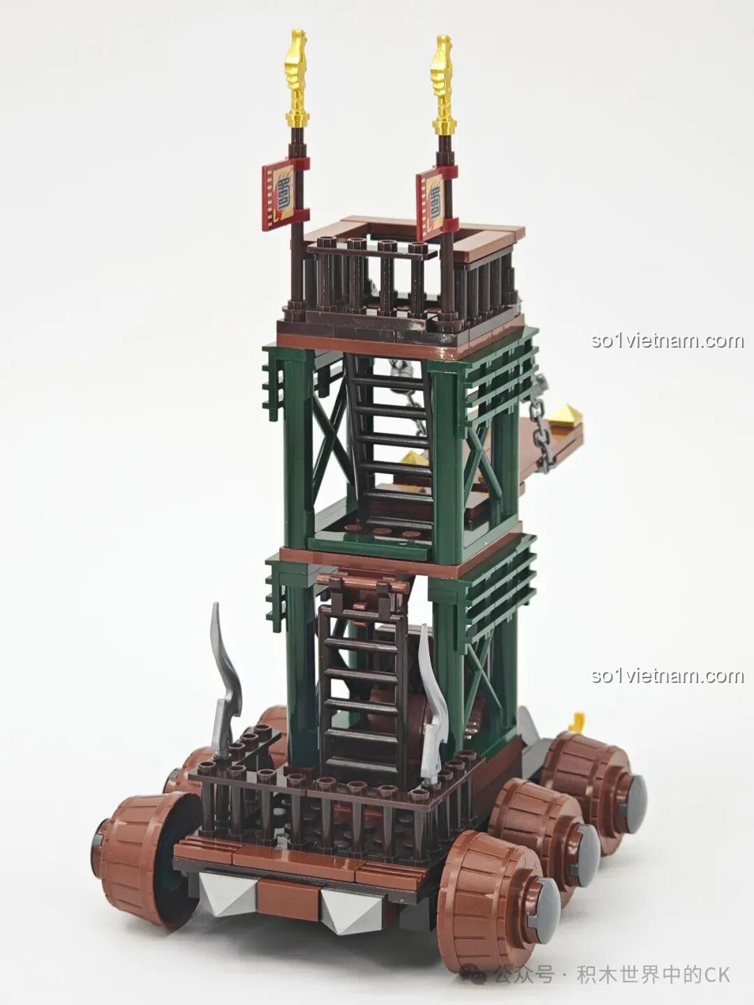 Mặt sau nhân vật tướng lĩnh Khương Duy của Decool