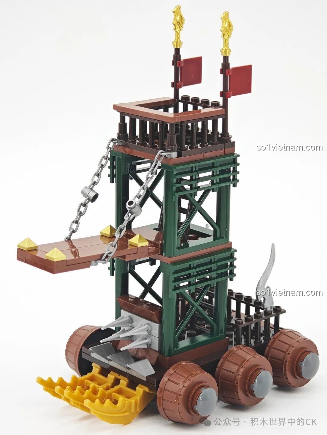 Mặt sau nhân vật tướng lĩnh Chu Du của Decool