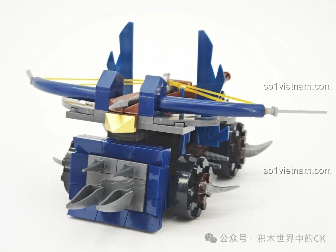 Nhân vật tướng lĩnh đi kèm bộ Decool 20612 Pháo Đài Ngô