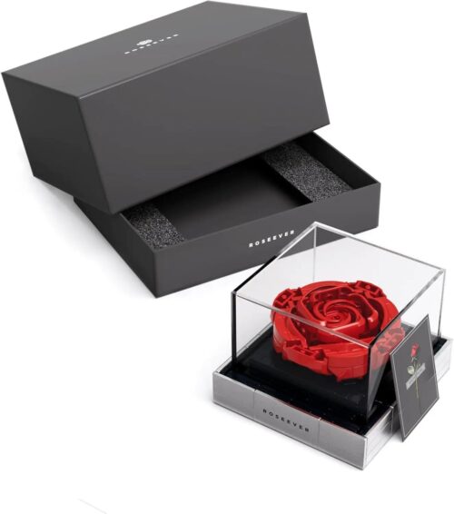 Nifeliz NF10256 Hoa hồng ROSEEVER bộ lắp ghép, hộp quà tặng sang trọng, có thiệp, 16+ tuổi, con gái