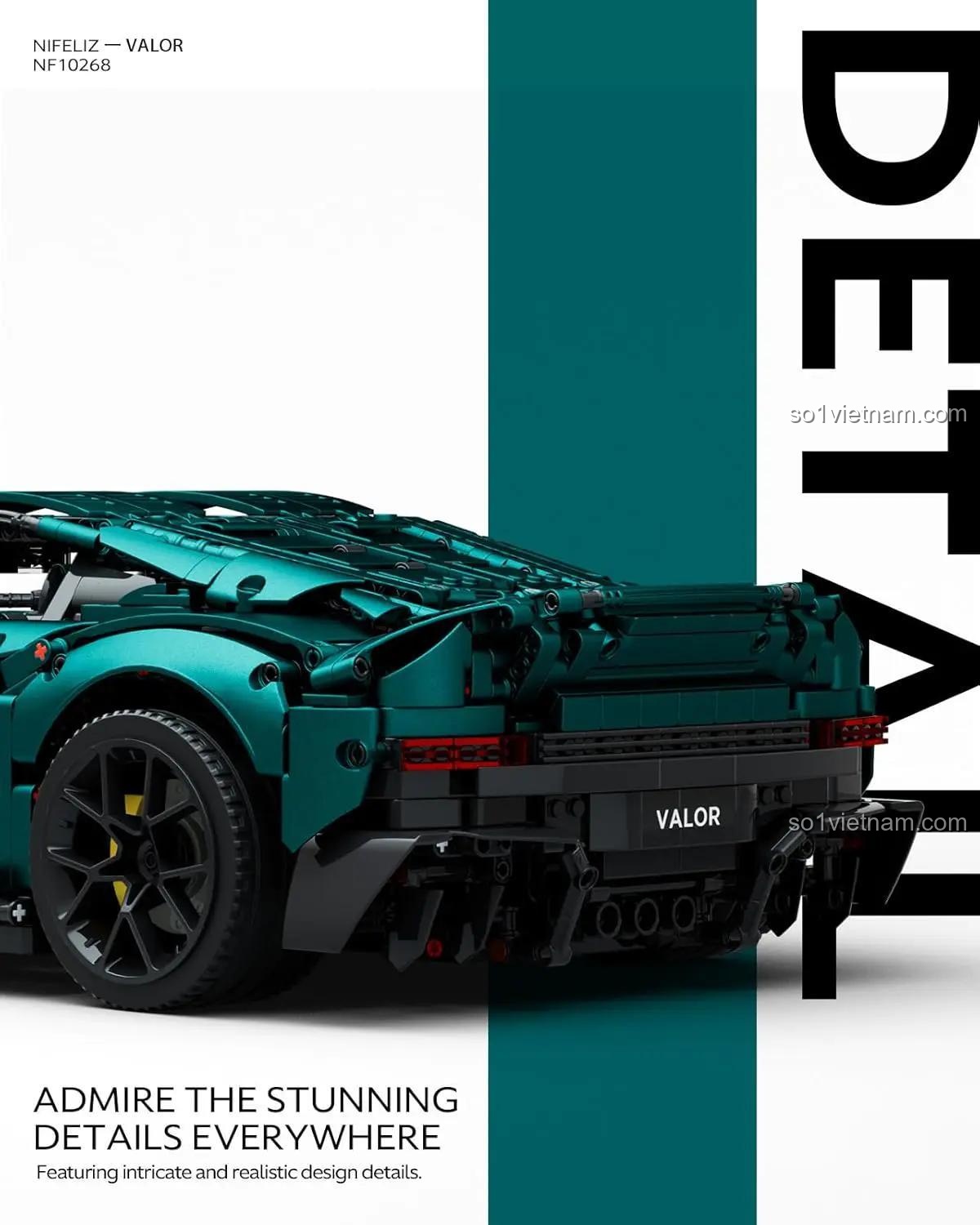 Chi tiết đuôi xe Aston Martin Victor Nifeliz NF10268