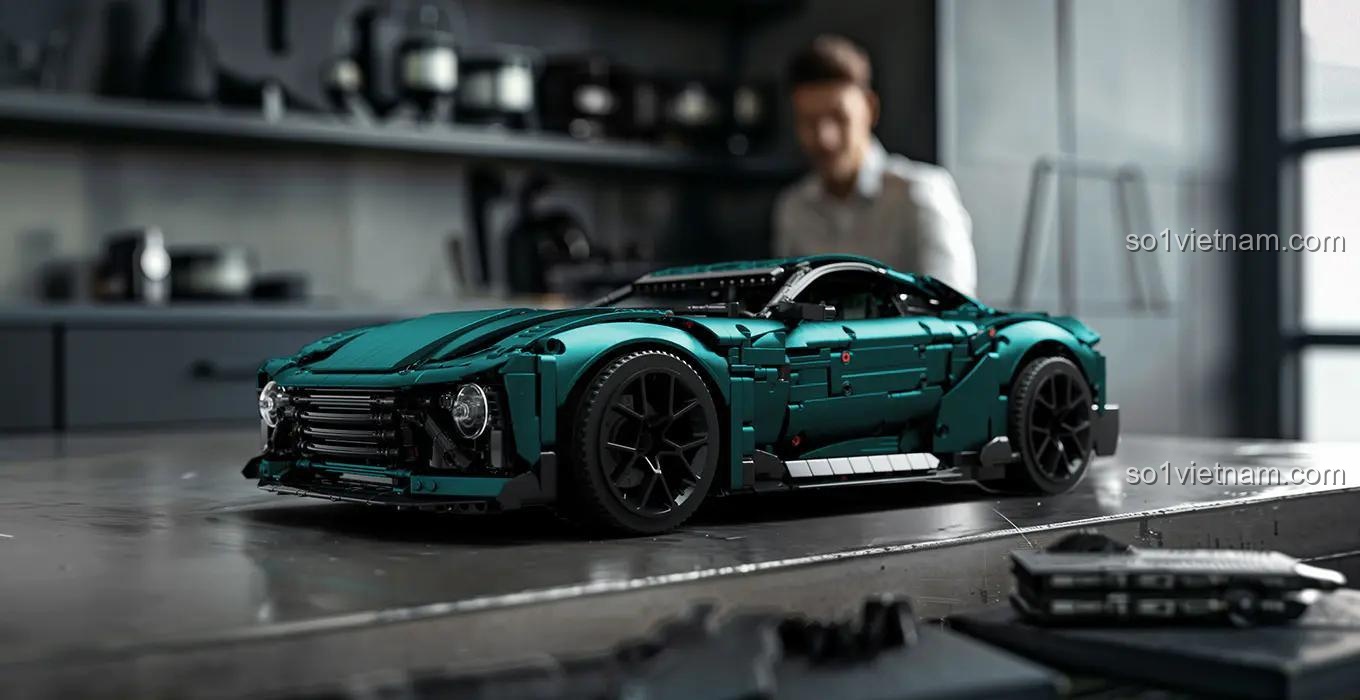 Người đang lắp ráp mô hình Aston Martin Victor Nifeliz NF10268