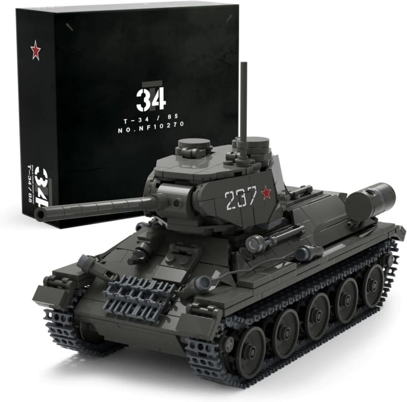 Nifeliz NF10270 Xe tăng T-34/85 mô hình quân đội, bộ đồ chơi xe tăng T-34/85, đồ chơi lắp ghép xe tăng T-34/85, đồ chơi xây dựng xe tăng T-34/85, bộ khối lắp ghép xe tăng T-34/85, set đồ chơi xe tăng T-34/85, kit đồ chơi xe tăng T-34/85, xếp khối xe tăng T-34/85, mô hình xe tăng Liên Xô T-34/85, xe tăng T-34/85 thế chiến II, đồ chơi quân sự cho bé trai 16 tuổi