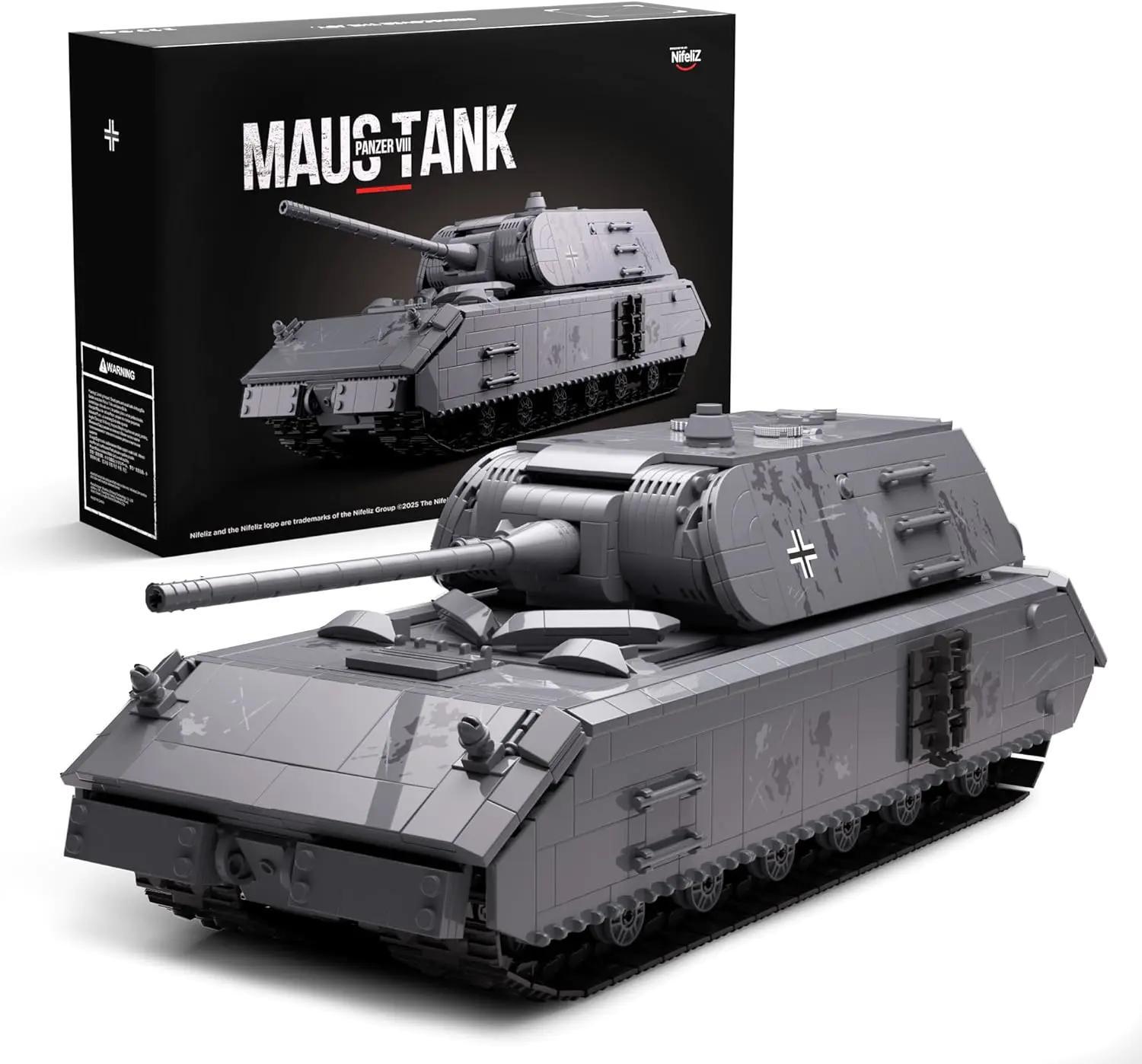 Hộp đồ chơi lắp ráp xe tăng Panzer VIII Maus Nifeliz NF10289