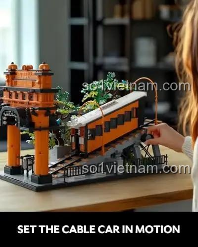 Nifeliz NF10294 Tàu Leo Núi Bộ Lắp Ráp Cho Bé Trai 14 Tuổi