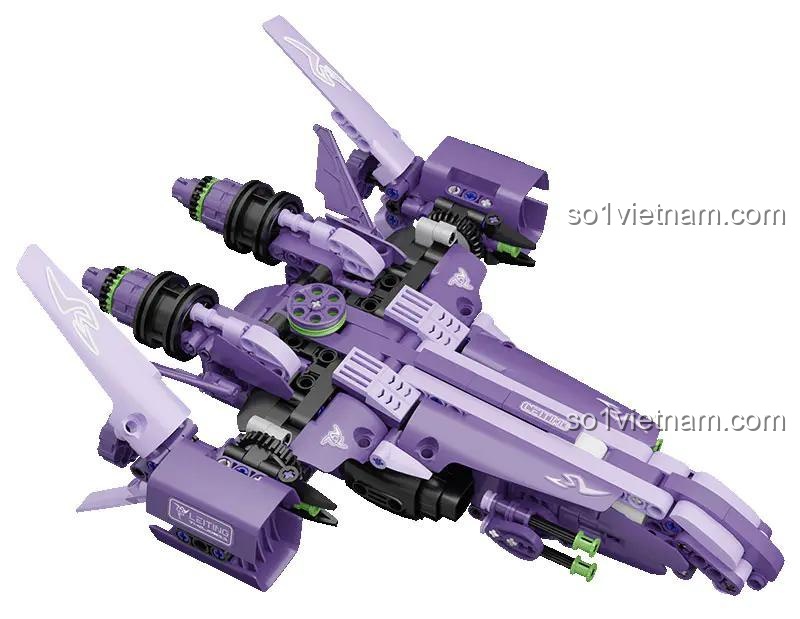 ONEBOT OBIJP102AIQI Bộ Đồ Chơi Lắp Ghép Máy Bay Chiến Đấu Thể Cảm Biến - Tay cầm điều khiển