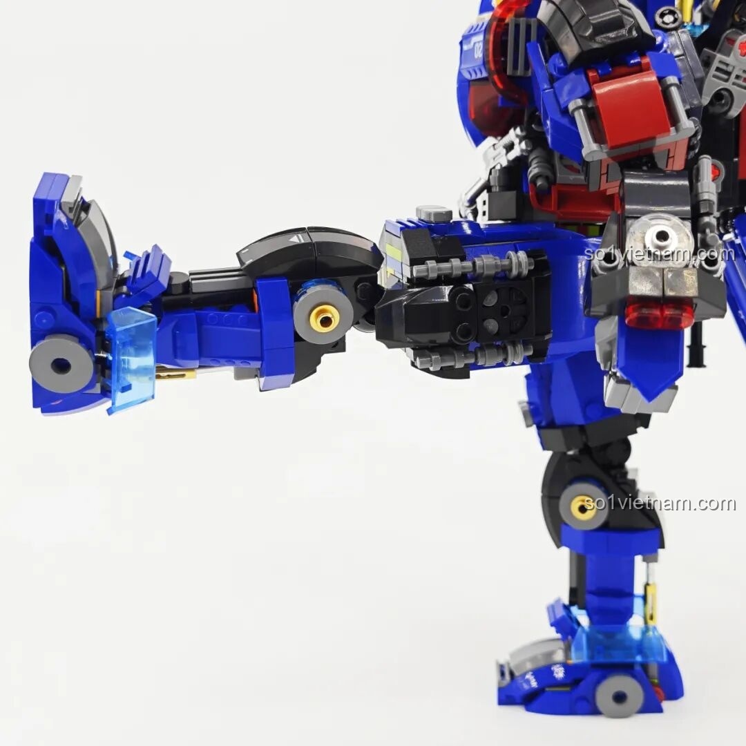 Cận cảnh ống ngắm của súng bắn tỉa Keeppley 23102 Robot Xạ Thủ Thần Súng.