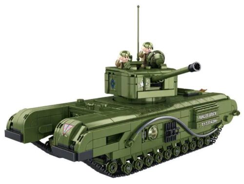 Xe tăng Churchill Panlos 632014 lắp ráp chi tiết