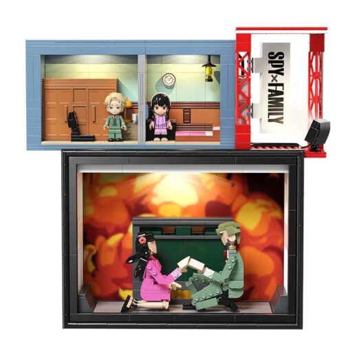 Bộ lắp ghép Spy x Family Panlos Blocks 33003 tái hiện cảnh cầu hôn lãng mạn, Diorama Spy x Family 33003, đồ chơi lắp ghép Khoảnh Khắc Cầu Hôn cho thanh niên, giá tốt.