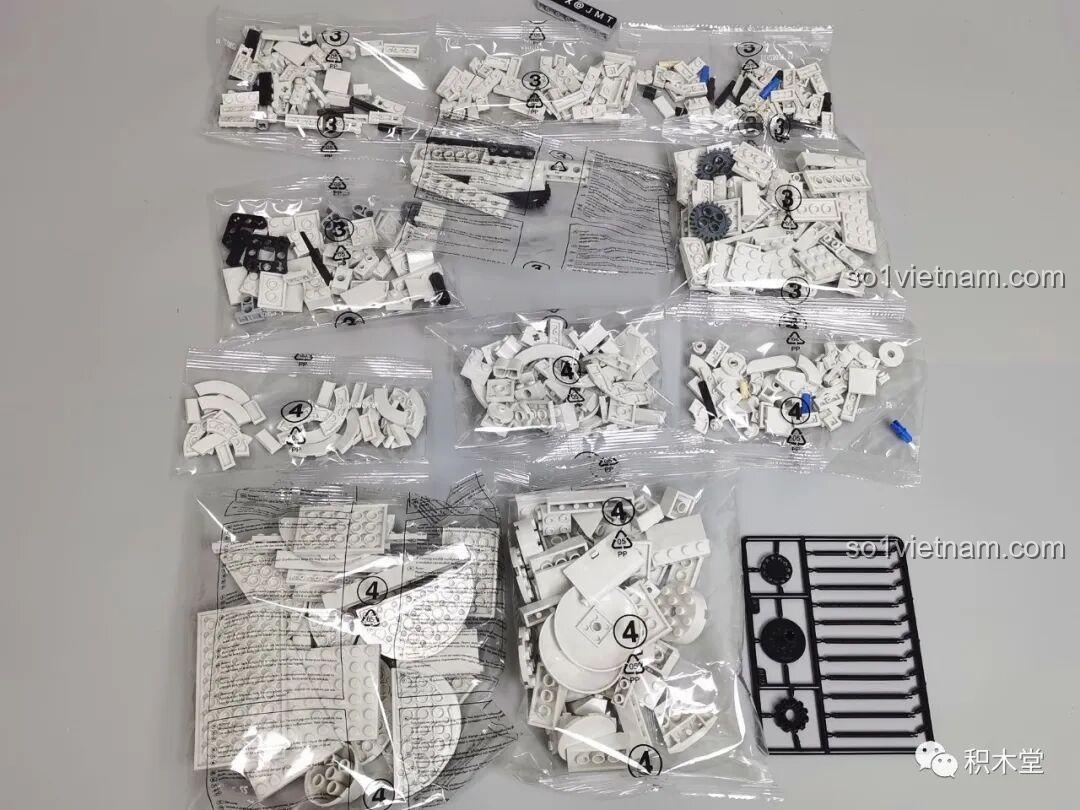 Hộp đạn và cửa pin của bộ lắp ghép PanlosBrick 628012 Pháo Phòng Không Tầm Gần 1130, đồ chơi quân sự có tính năng tương tác cho bé trai 6 tuổi