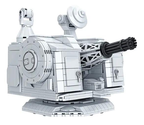 Bộ lắp ghép Pháo Phòng Không Tầm Gần 1130 PanlosBrick 628012, đồ chơi mô hình quân sự cho bé trai 6 tuổi, giá tốt