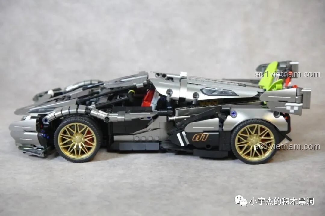 Mô hình xe mô tô Kawasaki Ninja H2, một lựa chọn khác cho fan xe phân khối lớn từ PanlosBrick