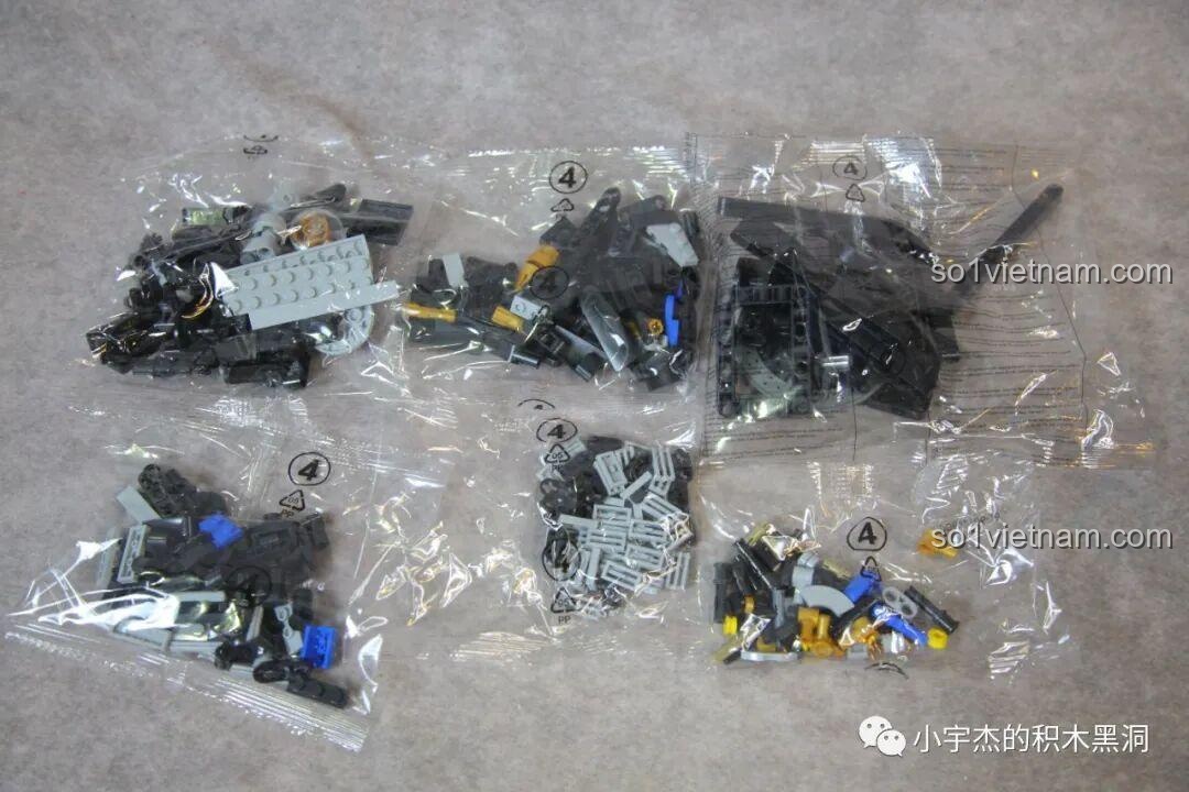 Cơ cấu truyền động của bộ lắp ghép PanlosBrick 672106 Mô tô Tốc Độ Rapid, các bánh răng hoạt động mượt mà, đồ chơi mô hình chất lượng cao.